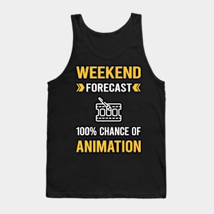 Weekend Forecast Animation Tank Top